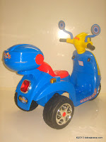 Motor Mainan Aki JUNIOR TR0903 Scoopy in Blue