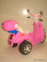Motor Mainan Aki JUNIOR TR0903 Scoopy in Pink
