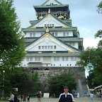 Despidiendonos del Castillo. Pasamos técnicamente todo el día aquí aprendiendo sobre samuraís e historia japonesa.