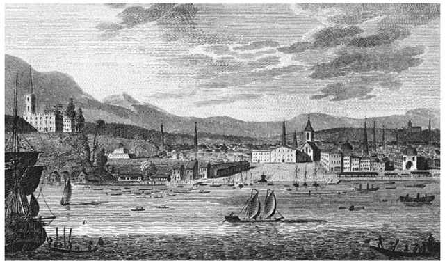 Rio de Janeiro. Now Brazil's second largest city after Sao Paulo, Rio de Janeiro is pictured here in 1809 when it served as the capital of Brazil and the Portuguese Empire. 