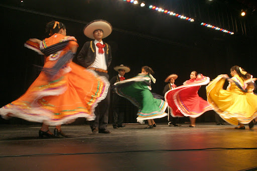 Folkloric dance group Our Lady of ...