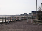 Looking back at Ouistreham