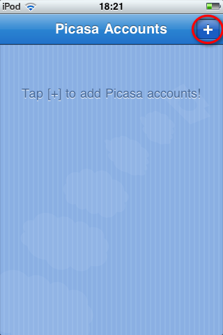 Add Picasa Account
