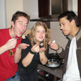 Hungry after party and attacking kitchen :-D