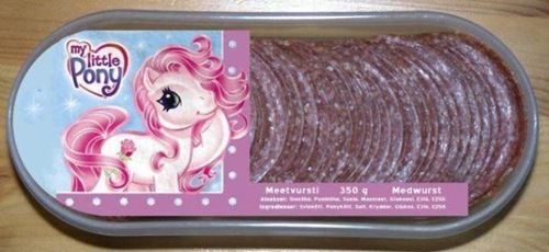 my little pony meat