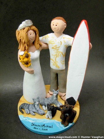 [Sunflower Bouquet Wedding Cake Topper[3].jpg]