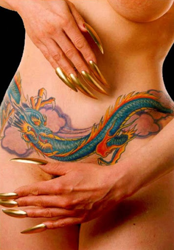 chinese dragon tattoo. Chinese Dragon Tattoo Outline