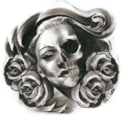 Black And Grey Tattoo Designs