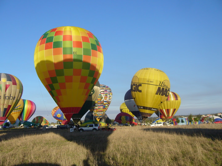 Ballonvaart in Portugal