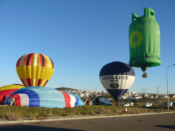Ballonvaart in Portugal