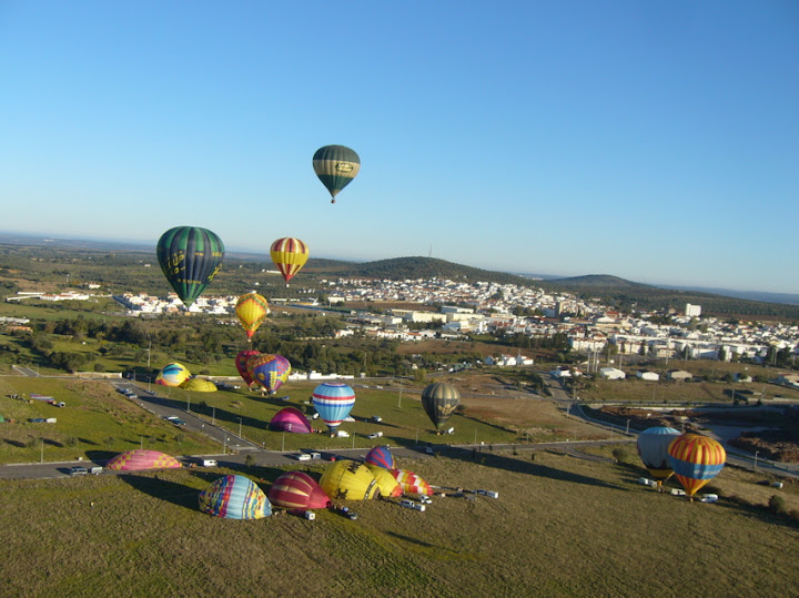Ballonvaart in Portugal