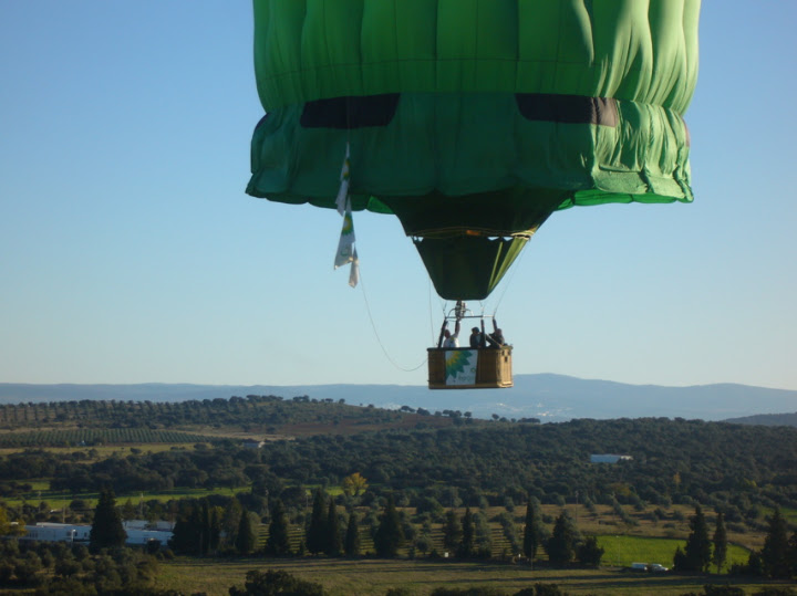 Ballonvaart in Portugal