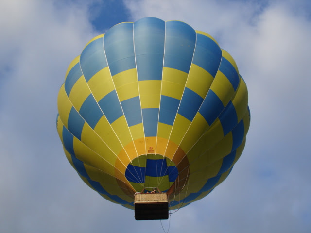 Ochtend ballonvaart in nieuw zeeland
