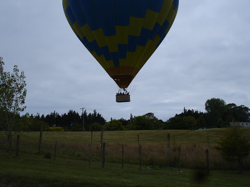Ballonvaart met de ZK-FBI van Hellenvile naar Orewa New Zealand