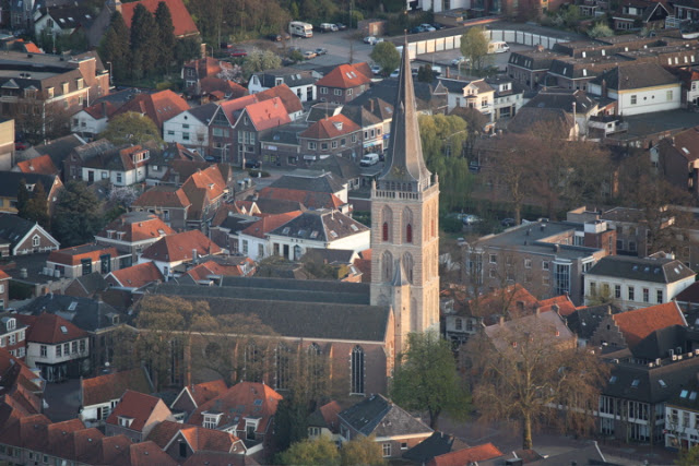 Lesballonvaart met de PH-WNG vanuit Exel over Lochem naar Barchem