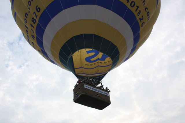 Ballonvaren vanaf de Bleek in Doetinchem naar Nieuw Wehl.