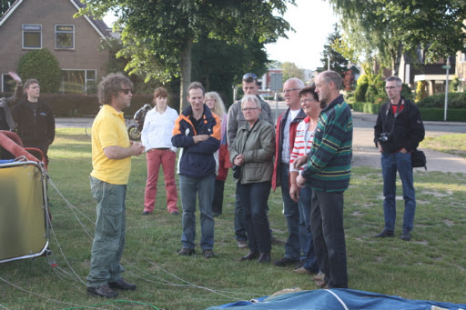 Ballonvaart vanuit Ommen naar het zuiden met een landing in Nijverdal.