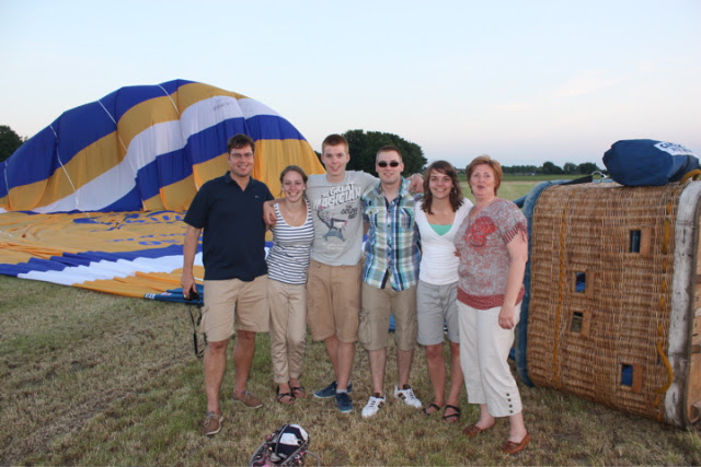 Ballonvaart Amersfoort over de Utrechtse heuvelrug naar Wijk bij duurstede.