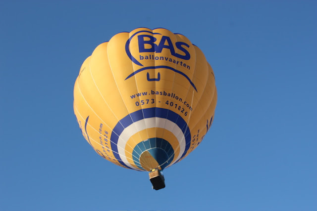 Ballonvaren in Nieuwegein, Houten Wijk bij duurstede en Rhenen.