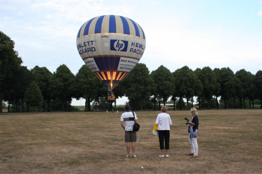 Ballonvaart Den Bosch over Sint Michielgestel en Veghel naar Boerdonk.