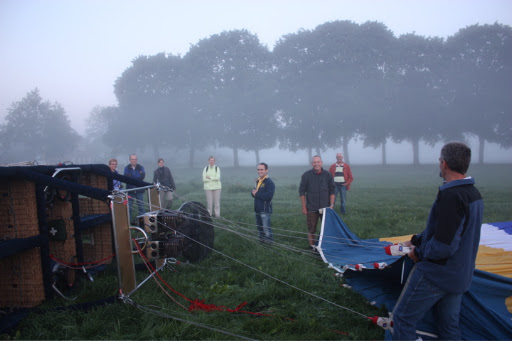 Ochtend ballonvaart vanuit Exel naar De pollen Geesteren.