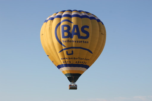 Ballonvaren met een groep van Exel naar Markelo.