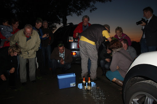 Ballonvaren van Apeldoorn naar Baak.