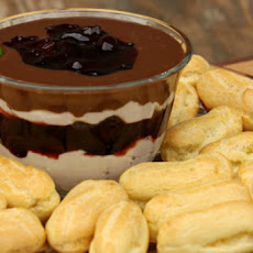 Chocolate Covered Cherry Lime Dip