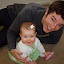 Playing on the floor with Daddy