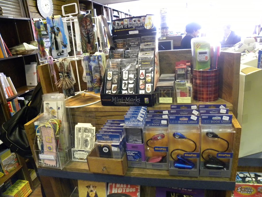 Bookmark and Booklight Display