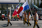 w00t! It's neat to see the Panamanian and Mexican flags fly over Burnaby. I think these guys are Shriners of some sort.