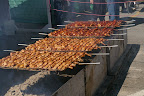They were bbqing chicken outside the Legion!