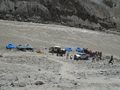 The launch point for boats