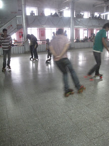 Skating rink! not ice though!