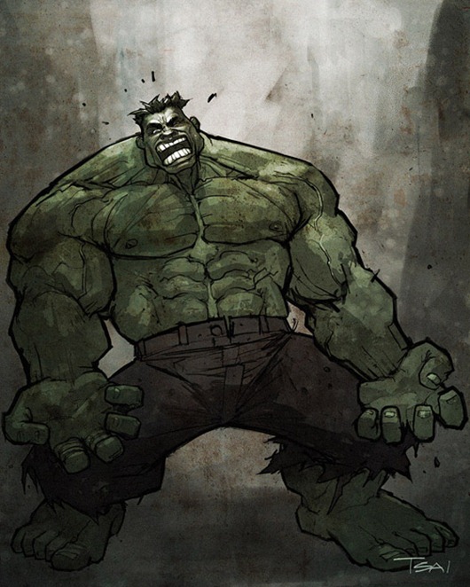 Hulk: Arte inspirada