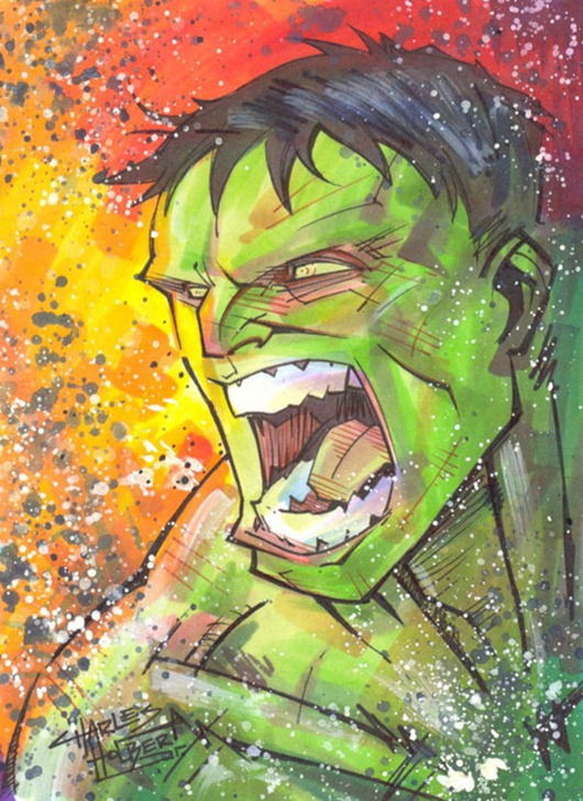  Hulk: Arte inspirada