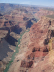 Helicopter ride over the Grand Canyon