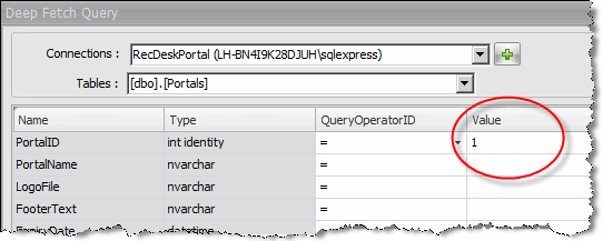dfquery