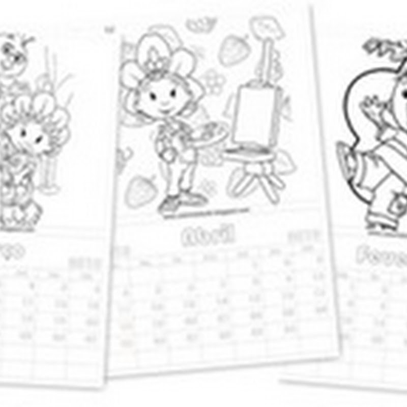 CALENDÁRIO 2010 FIFI E OS FLORIGUINHOS