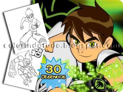 Desenhos do Ben 10 para colorir BEN-10-POST