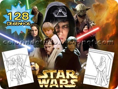 Desenhos para colorir do Star Wars