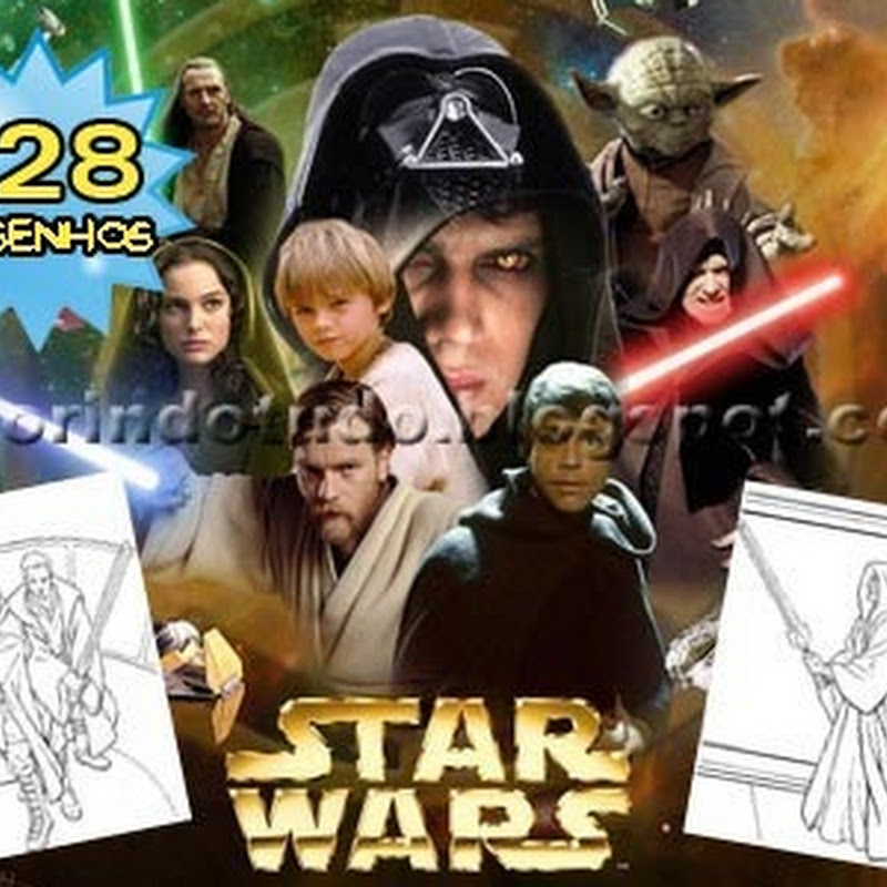 Desenhos para colorir do Star Wars