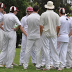 The team go out to field