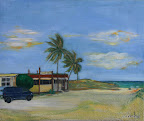 114 - Palm Grove - 2005<br />
46 x 55 - Acrylique sur toile