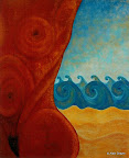 049 - La Naissance de Vénus -1993<br />
61 x 50 - Acrylique sur toile