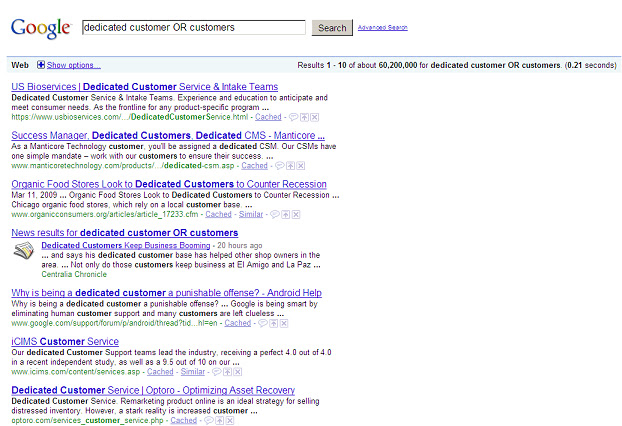 dedicated picture on teh google
