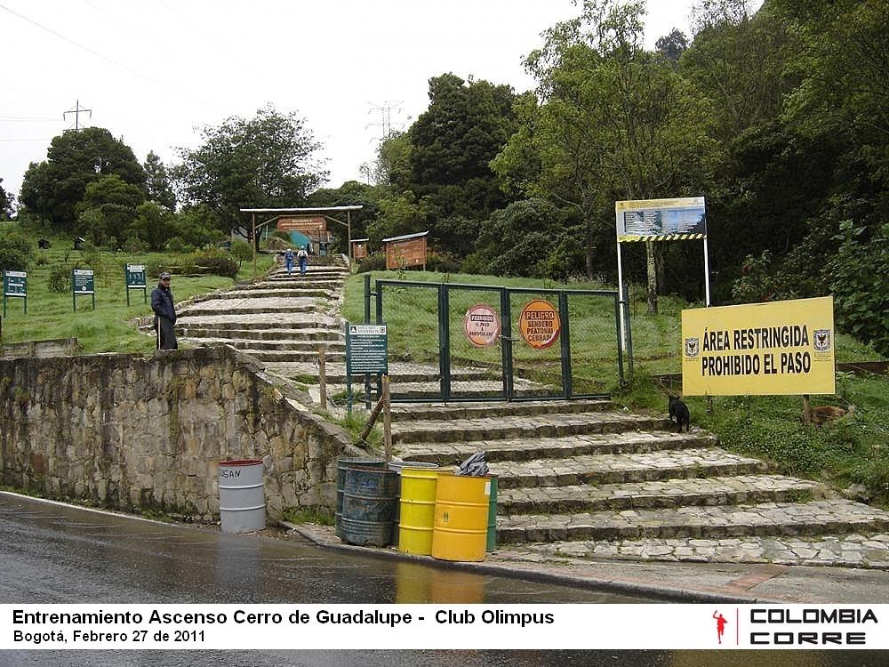Entrenamiento Ascenso a Guadalupe - Club Olimpus
