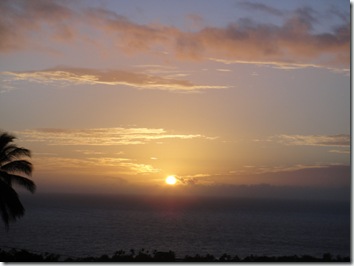 ハワイ島夕日・サンセット ハワイ島夕日・サンセット