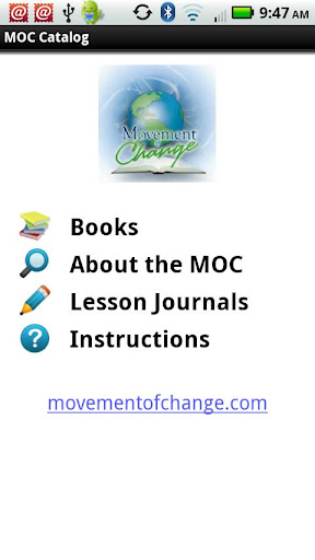 The Movement of Change Catalog