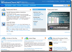 "Articles of the day" @ WindowsClient.net on Customizing Visual Studio 2010 Start Page "Articles of the day" @ WindowsClient.net on Customizing Visual Studio 2010 Start Page